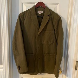 Wallace & Barnes slim fit chore blazer